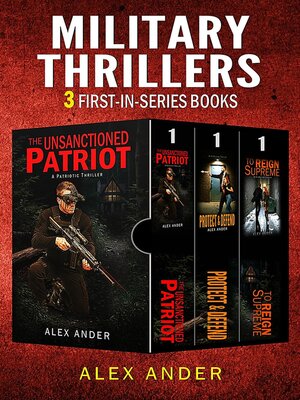 cover image of Military Thrillers
